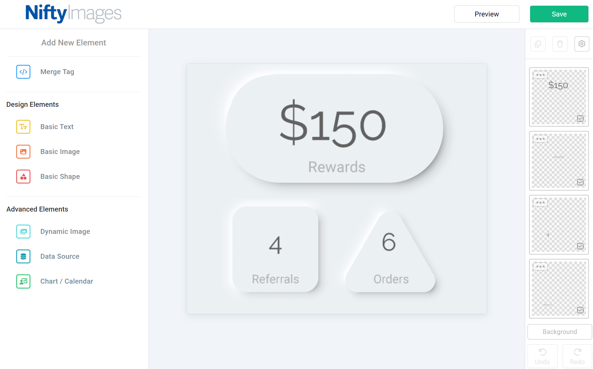 Personalized email image with subscriber-specific data