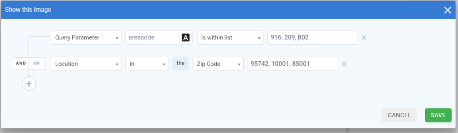 Query Parameter IN screenshot