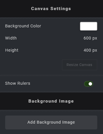 Ruler Settings